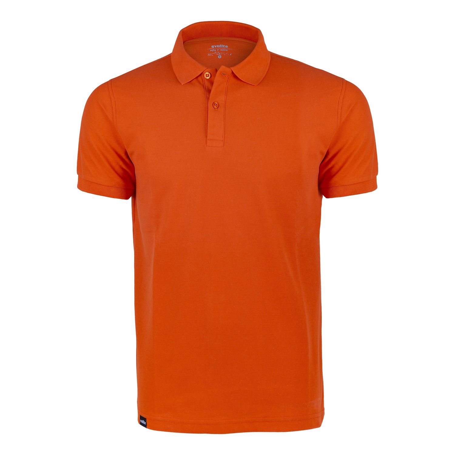 Evolite DeepRaw Bay Polo T-Shirt - Turuncu