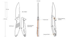 RUIKE D191-B ÇAKI