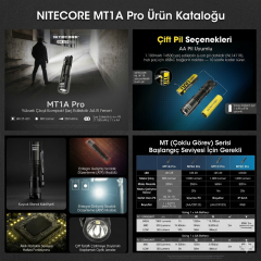 NITECORE MT1A PRO 800 LUMEN EL FENERI