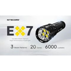 NITECORE EX7 6000 LUMEN EL FENER