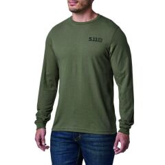 5.11 SERVED FRESH LS YESIL UZUN KOL TISORT