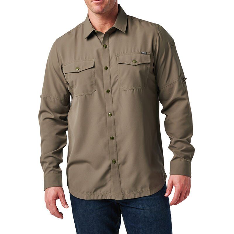 5.11 MARKSMAN L/S ACIK YESIL GOMLEK