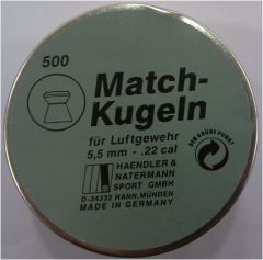 H&N MATCH KUGELN 5.5 CAL HAVALI SAÇMA