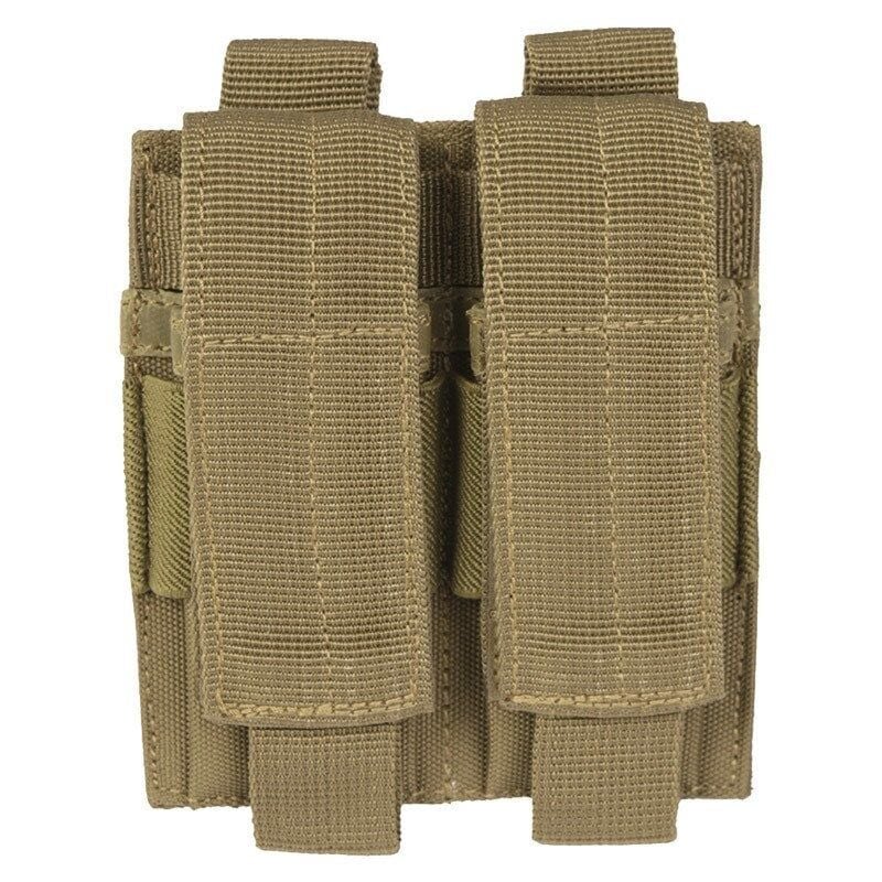 STURM DOUBLE POUCH CIFTLI SARJOR KILIFI KAHVE