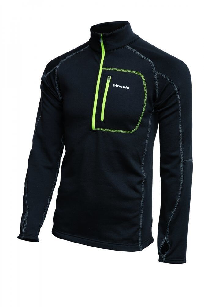 PINGUIN POWER MEN HALF ZIP SIYAH XXL
