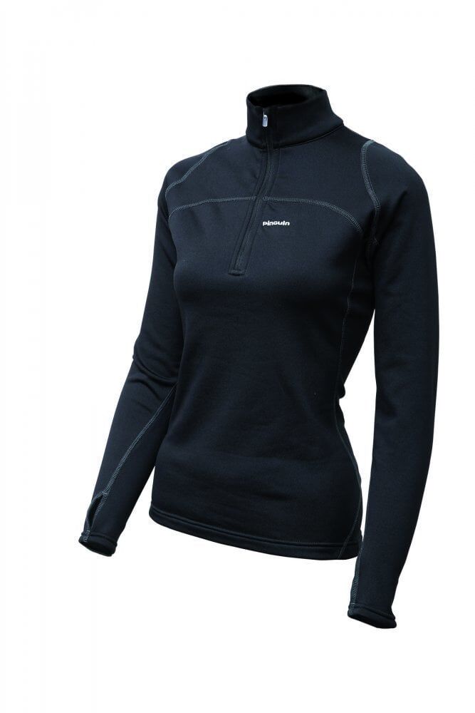 PINGUIN POWER LADY HALF ZIP SIYAH L