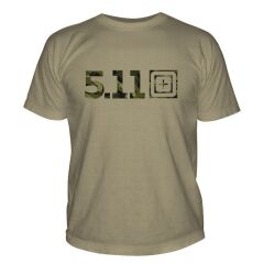 5.11 LOGO T S/S CAMO T-SHIRT