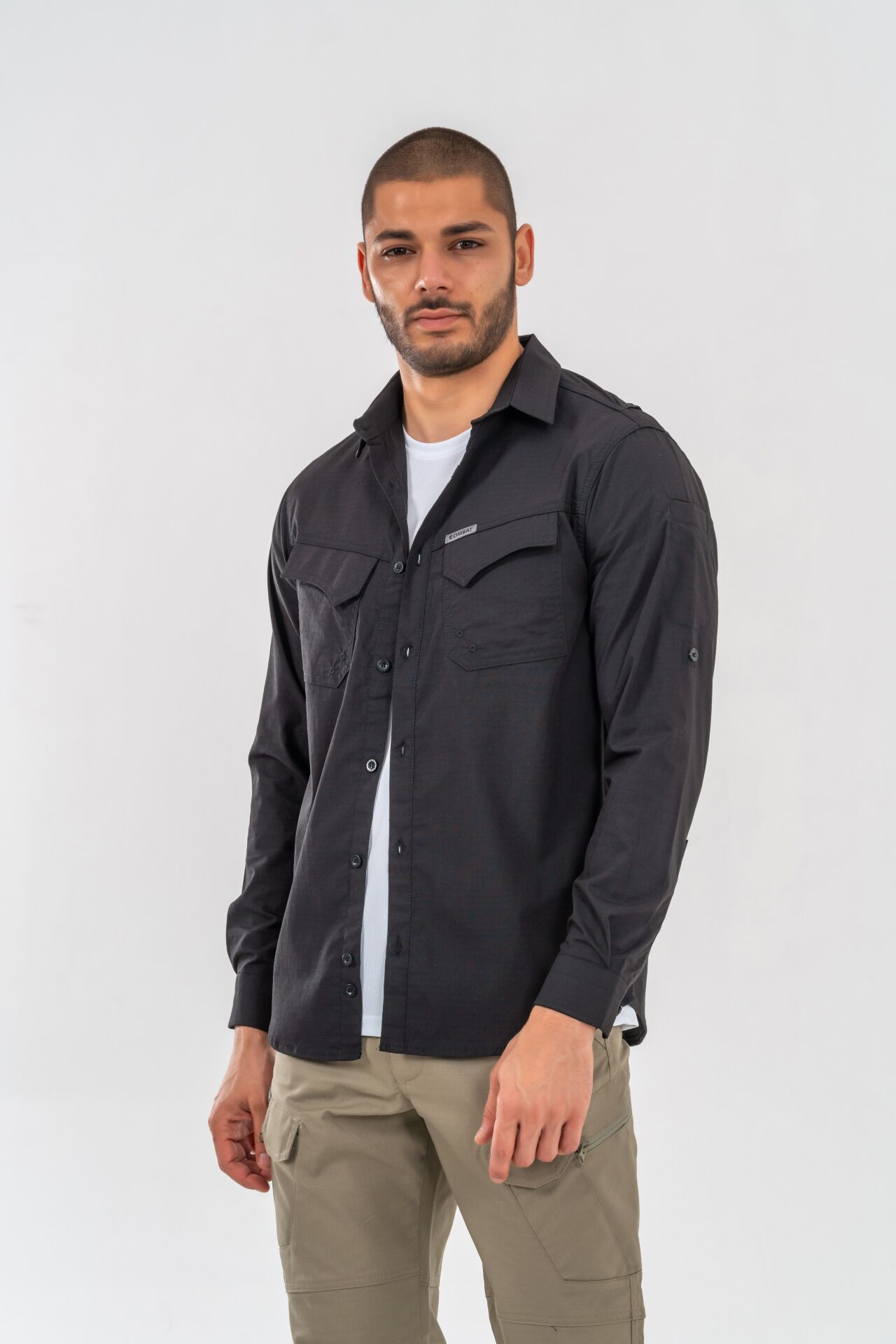 GÖMLEK TACTICAL SUMMERY RİPS120 - 428 - SİYAH