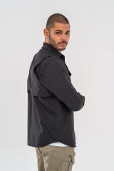 GÖMLEK TACTICAL SUMMERY RİPS120 - 428 - SİYAH