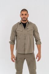 GÖMLEK TACTICAL SUMMERY RİPS120 - 428 - GRİ