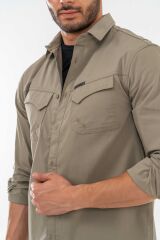 GÖMLEK TACTICAL SUMMERY RİPS120 - 428 - GRİ