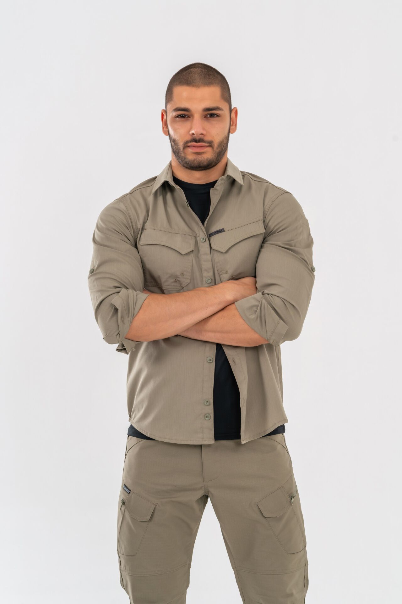GÖMLEK TACTICAL SUMMERY RİPS120 - 428 - GRİ
