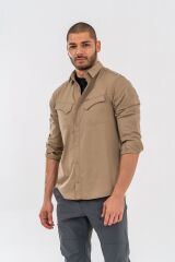 GÖMLEK TACTICAL SUMMERY RİPS120 - 428 - BEJ2