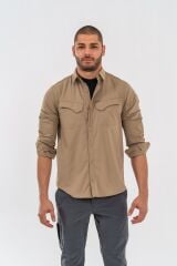 GÖMLEK TACTICAL SUMMERY RİPS120 - 428 - BEJ2