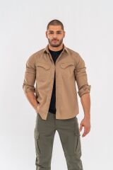 GÖMLEK TACTICAL SUMMERY RİPS120 - 428 - BEJ