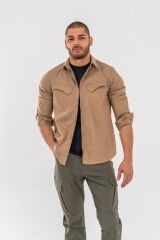GÖMLEK TACTICAL SUMMERY RİPS120 - 428 - BEJ