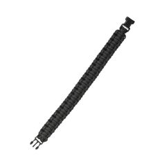 STURM SIYAH WRIST BAND 15MM BILEKLIK L