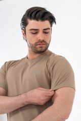T-SHIRT BASIC -  807 SJY - BEJ