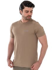 T-SHIRT BASIC -  807 SJY - BEJ