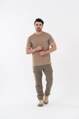 T-SHIRT BASIC -  807 SJY - BEJ