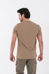 T-SHIRT BASIC -  807 SJY - BEJ