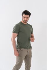 T-SHIRT BASIC -  807 SJY - HAKİ