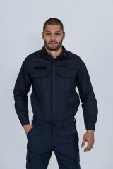 GÖMLEK ASAYİŞ UZUN KOL - 427 - LACİVERT