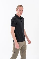 T-SHIRT TACTICAL K.KOL BKT - 802 - SİYAH