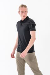 T-SHIRT TACTICAL K.KOL BKT - 802 - SİYAH