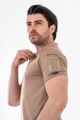T-SHIRT TACTICAL K.KOL BKT - 802 - BEJ