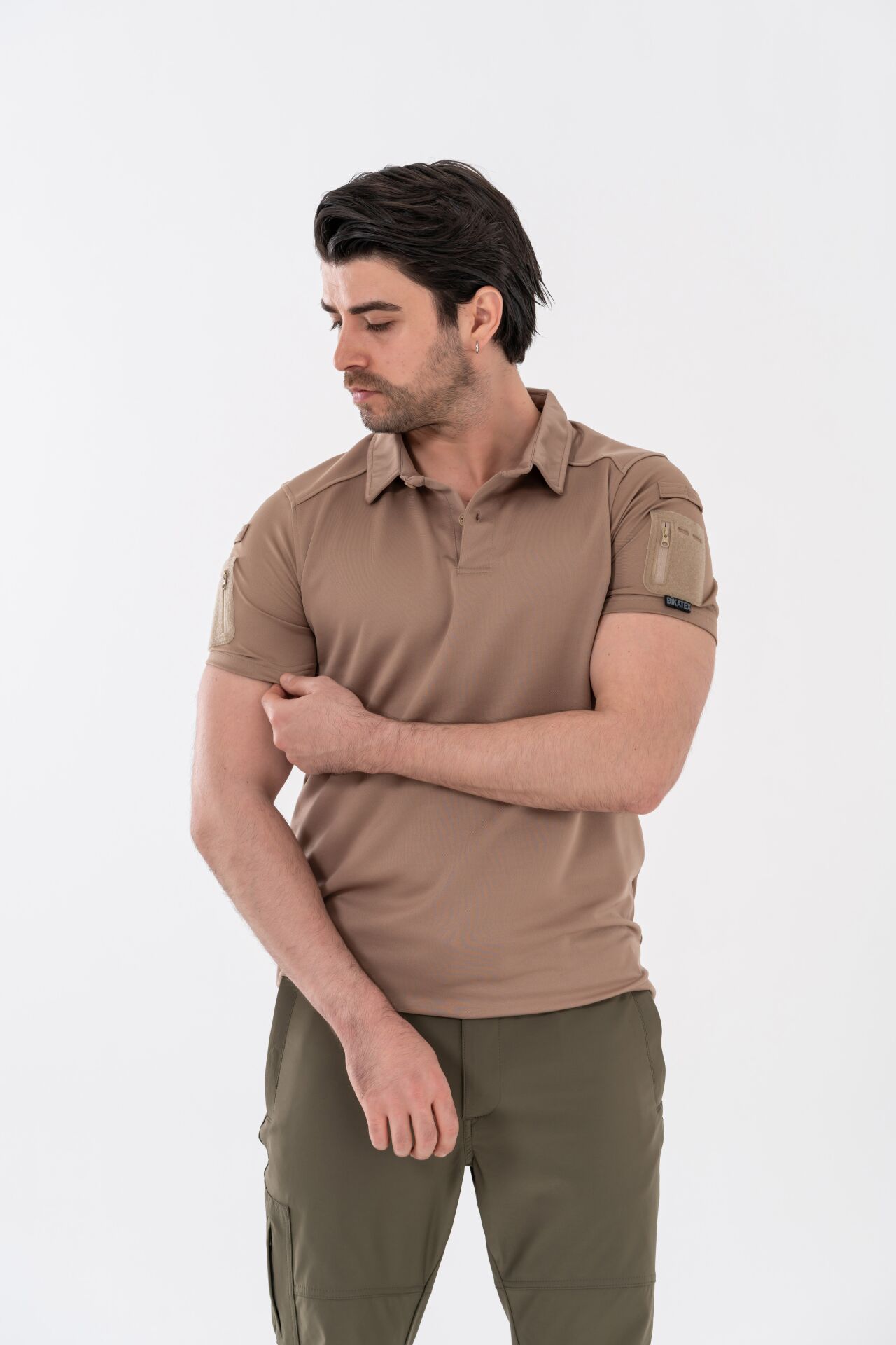 T-SHIRT TACTICAL K.KOL BKT - 802 - BEJ