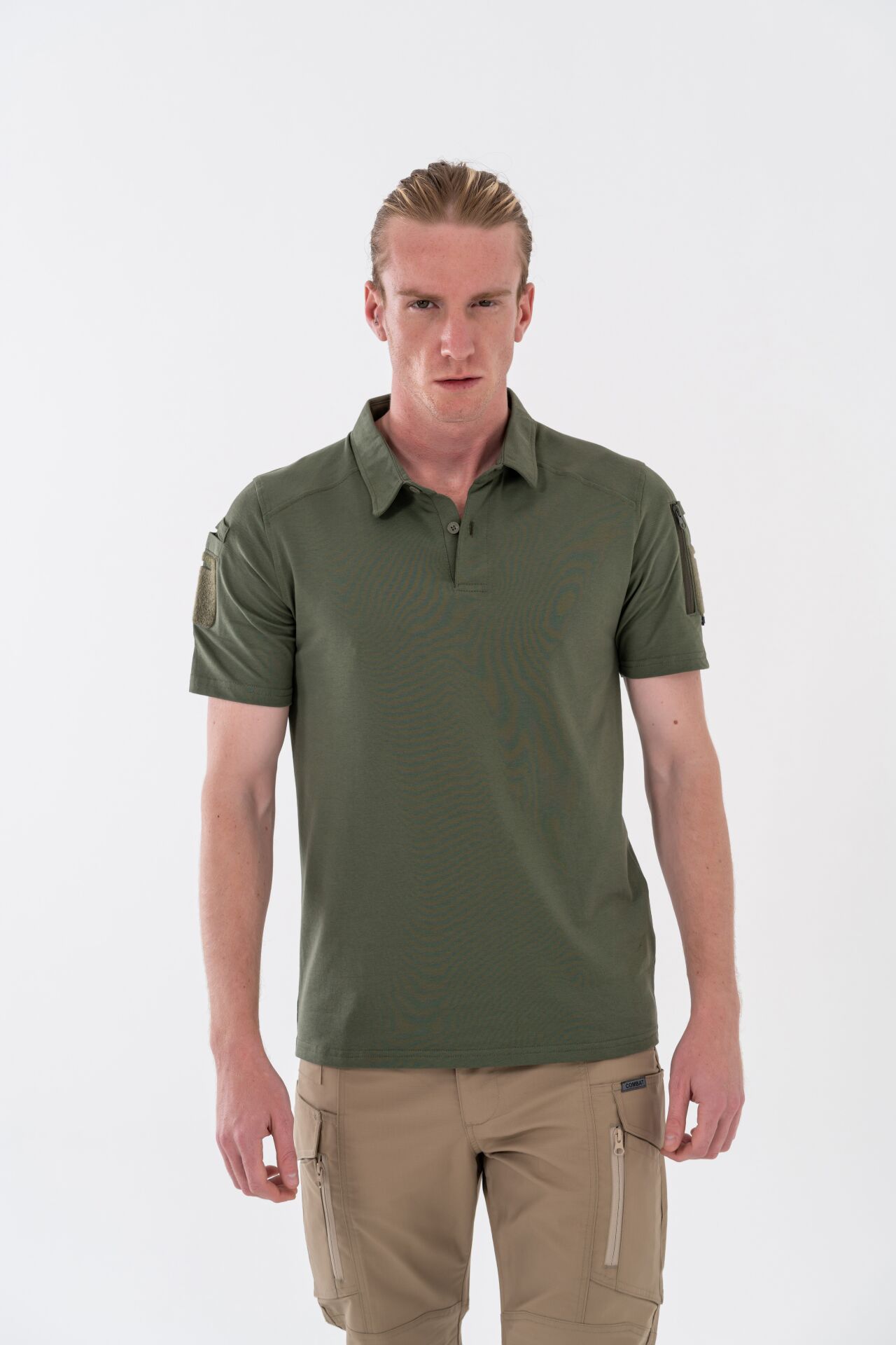 T-SHIRT TACTICAL K.KOL BKT - 802 - HAKİ