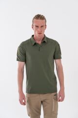 T-SHIRT TACTICAL K.KOL BKT - 802 - HAKİ