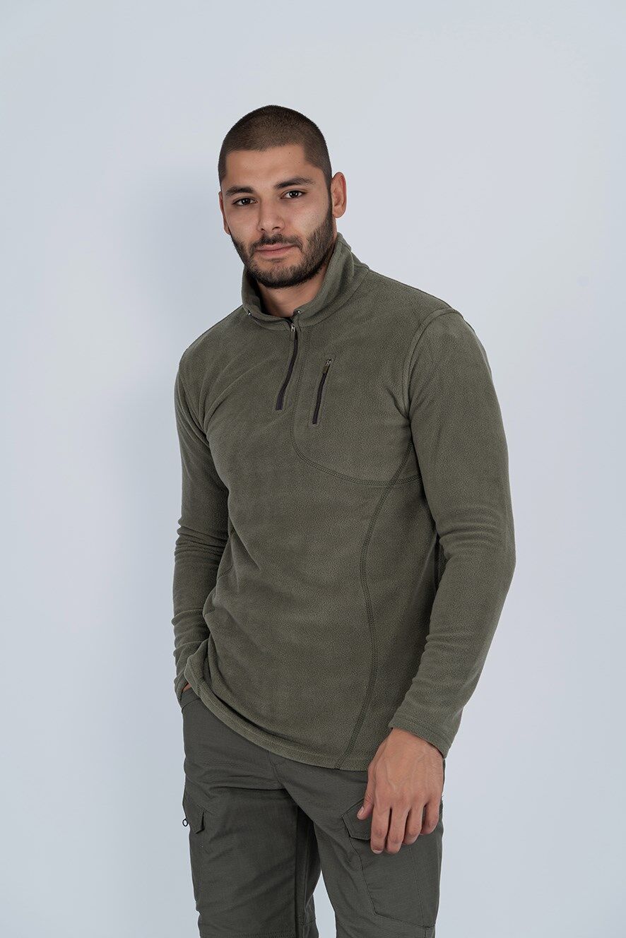 SWEATSHIRT POLAR - 903 - HAKİ