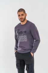 SWEATSHIRT BASIC - 902 - ANTRASİT - ANTRASİT