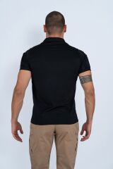 T-SHIRT TACTICAL K.KOL PİKE - 802 - SİYAH