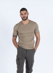 T-SHIRT BASIC 001 - 807 YGM - BEJ