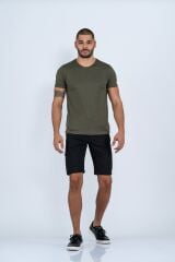T-SHIRT BASIC 001 - 807 YGM - HAKİ2