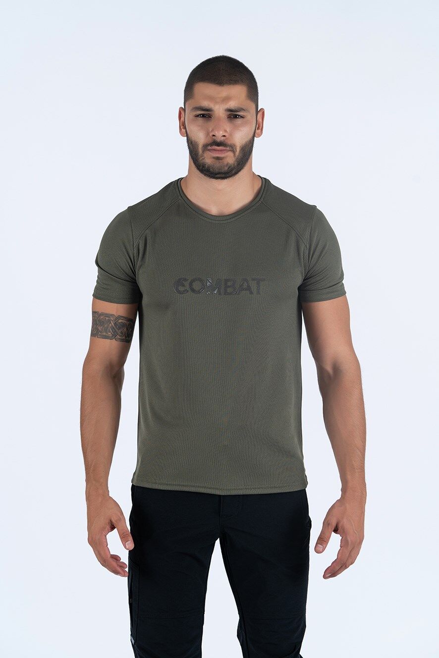 T-SHIRT BASIC 002 - 807 YGM - HAKİ1