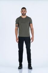 T-SHIRT BASIC 002 - 807 YGM - HAKİ1