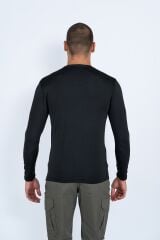 T-SHIRT MICROFİBER BASIC U.KOL - 810 - SİYAH