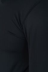 T-SHIRT MICROFİBER BASIC U.KOL - 810 - SİYAH