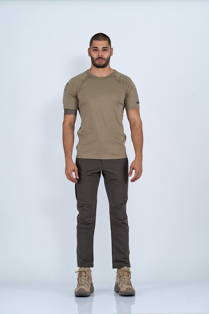 T-SHIRT TACTICAL K.KOL MARS - 801 - BEJ