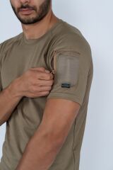 T-SHIRT TACTICAL K.KOL MARS - 801 - BEJ