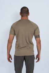 T-SHIRT TACTICAL K.KOL MARS - 801 - BEJ