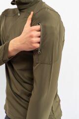 T-SHIRT TACTİC U.KOL - 404 - HAKİ