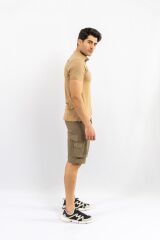 T-SHIRT TACTİC K.KOL - 405 - BEJ