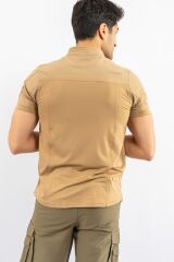 T-SHIRT TACTİC K.KOL - 405 - BEJ