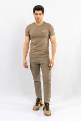 EĞİTİM KISA KOL T-SHIRT - BEJ