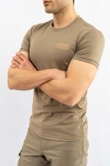 EĞİTİM KISA KOL T-SHIRT - BEJ